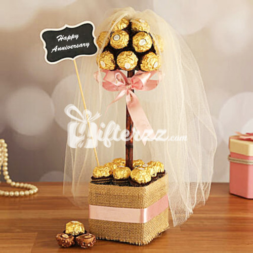 Ferrero Rocher Arrangement For Her - Gifterzz
