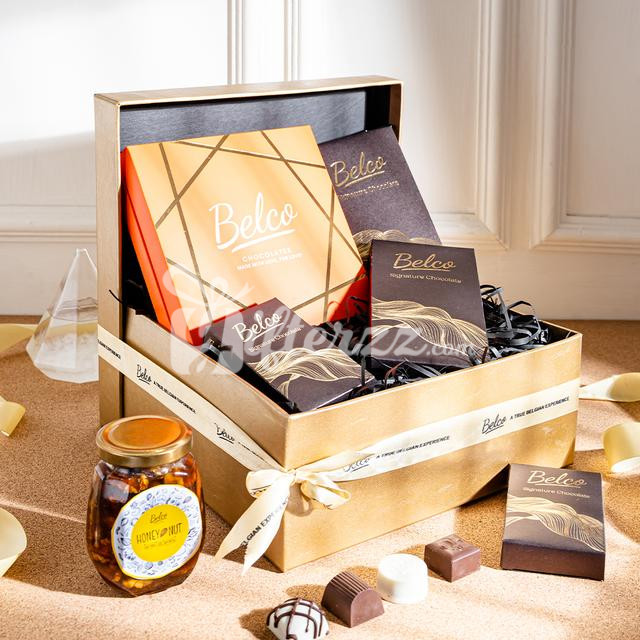 CHOCO HONEY NUTS HAMPER