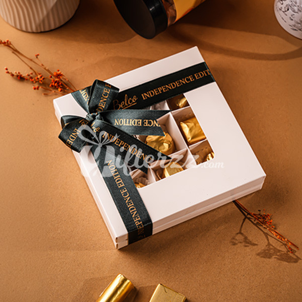 Window Box of 9 Chocolates Box For Independence Day