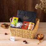 Golden picks basket