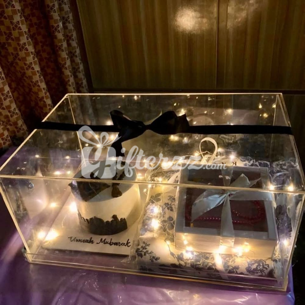 Umrah Mubarak Acrylic Box